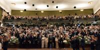 Laureati della Sapienza lanciano il tocco in Aula magna