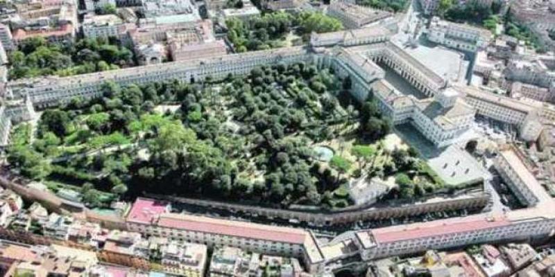 vista aerea del Quirinale